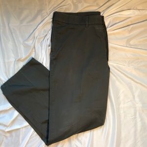 Mens H26 by Haggar Gray Performance Comfort Waist